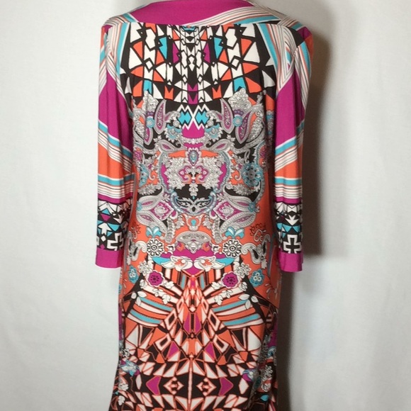 Beautiful Bright Colored Dress - Picture 3 of 4